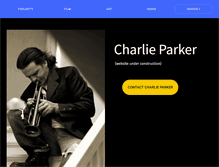 Tablet Screenshot of charlieparker.com